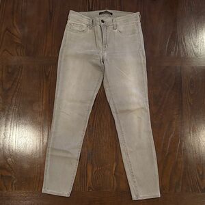 J Brand Women’s Stone Gray Slim Jeans